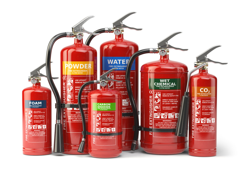 Commercial on sale fire extinguisher